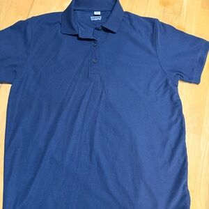 Levi's Women's blue collared polo shirt top Size Large